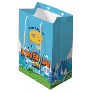 Sac Cadeau Moyen Temps d'aventure Jake Flottant Avec Finn
