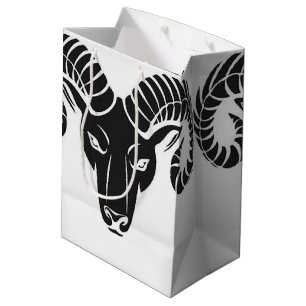 Sac Cadeau Moyen Tête de Ram