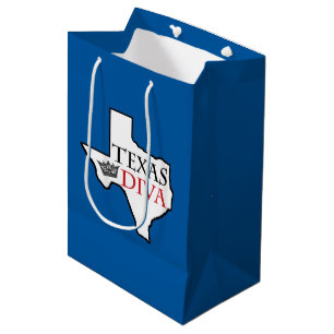 Sac Cadeau Moyen "Texas DIVA"