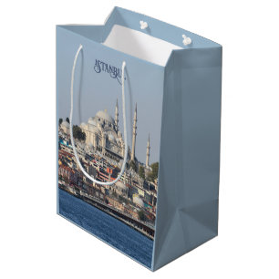 Sac Cadeau Moyen Texte personnalisé Istanbul