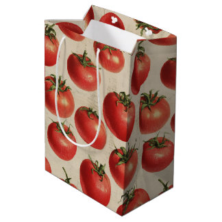 Sac Cadeau Moyen Tomate