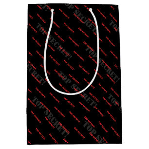 Sac Cadeau Moyen top secret - confidentiel