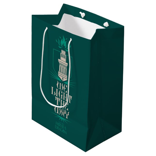 Sac Cadeau Moyen Tour | Nous Éclairons Le Chemin (Devant Angle)