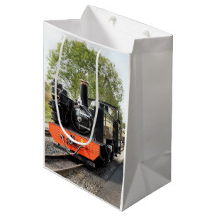 SAC CADEAU MOYEN TRAINS À VAPEUR