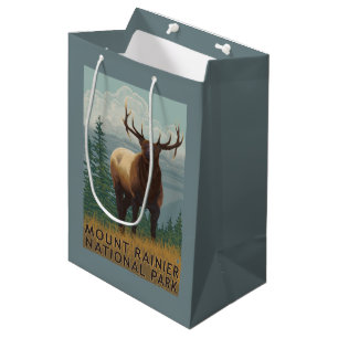 Sac Cadeau Moyen Un parc national plus pluvieux, scène de