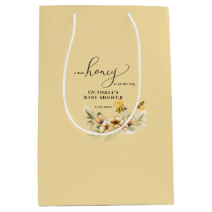 Sac Cadeau Moyen Un petit Baby shower d'abeille au miel