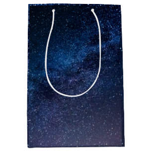 Sac Cadeau Moyen Une galaxie d'étoiles dans la nuit mignonne