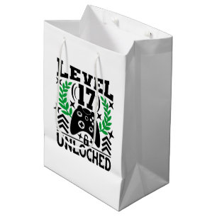 Sac Cadeau Moyen Unisex gamer Anniversaire 17 ans