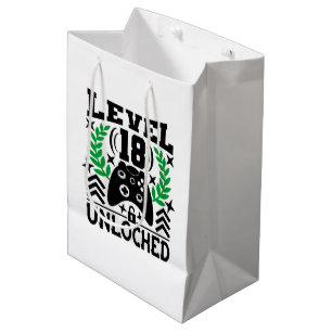 Sac Cadeau Moyen Unisex gamer Anniversaire 18 ans