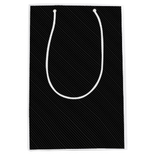 Sac Cadeau Moyen Velvet noir