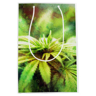 Sac Cadeau Moyen Vert