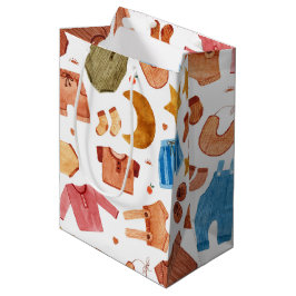 Sac Cadeau Moyen Vêtements pour bébés nouveau-nés Boho
