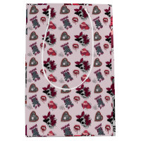 Vibrant rose gothique Graphique Saint-Valentin
