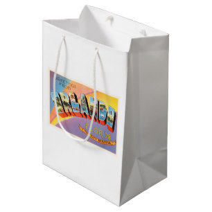Sac Cadeau Moyen Vieux souvenir de Vintage voyage d'Orlando la