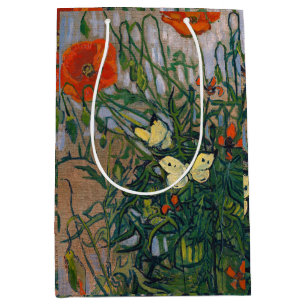 Sac Cadeau Moyen Vincent van Gogh - Papillons et papillons