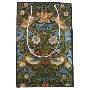 Sac Cadeau Moyen Voleurs de fraises par William Morris, Art vintage