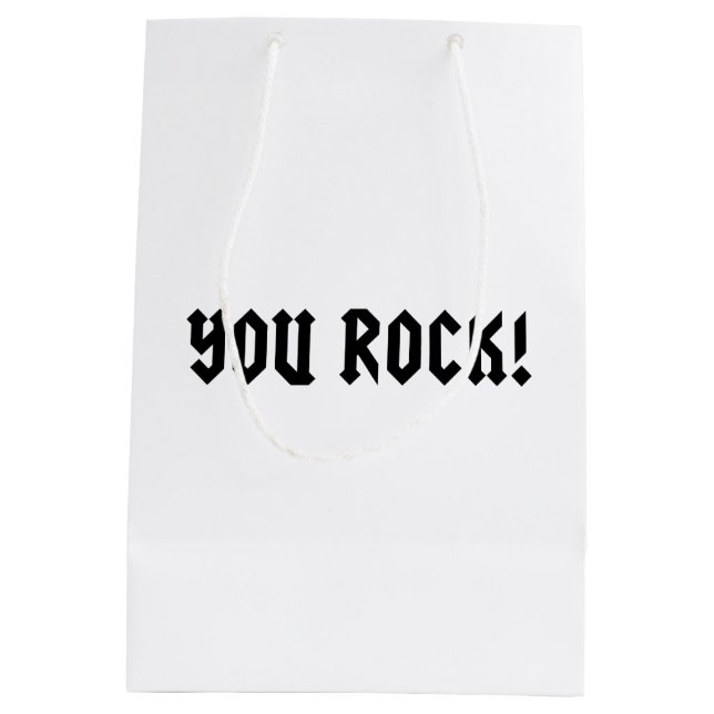 Sac Cadeau Moyen Vous basculez (Dos)