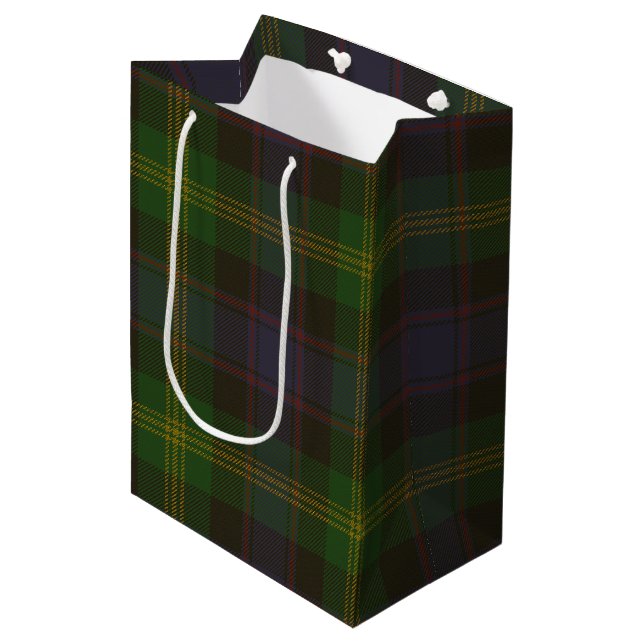 Sac Cadeau Moyen Watson Tartan (Devant Angle)