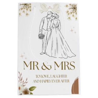 Sac Cadeau Moyen Wedding gift bag