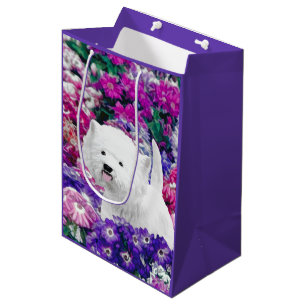 Sac Cadeau Moyen West Highland White Terrier Peinture Chien Art