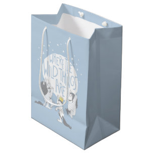 Sac Cadeau Moyen Where The Wild Things Are   Moon & Stars