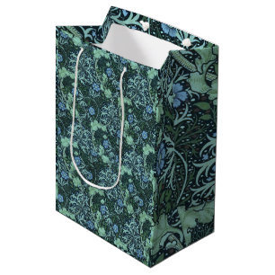 Sac Cadeau Moyen William Morris Motif d'algues