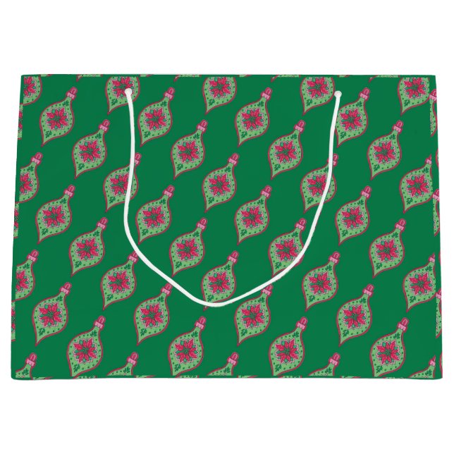 Sac cadeau ornement de Noël (Devant)