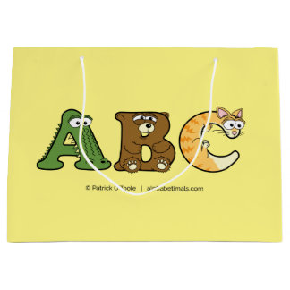 Sac cadeau personnalisé Alphabétimal