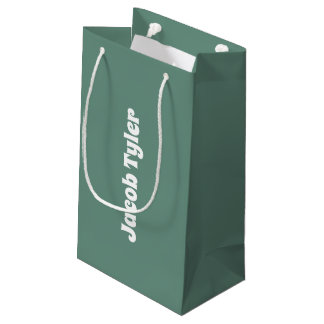 Sac cadeau personnalisé Ocean Turquoise