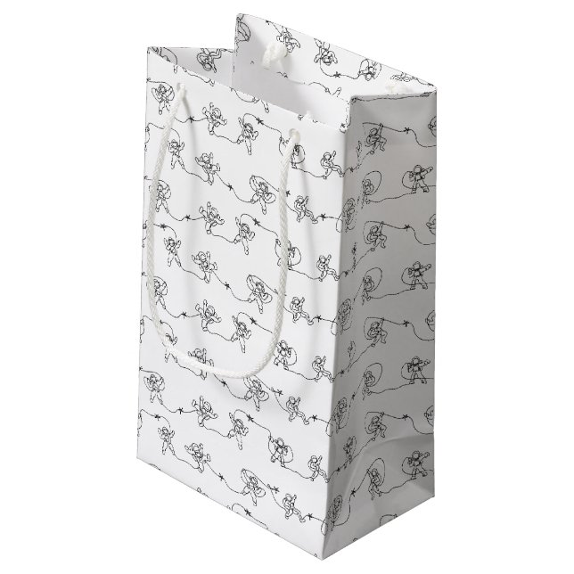Sac cadeau petit astronaute (Dos Angle)