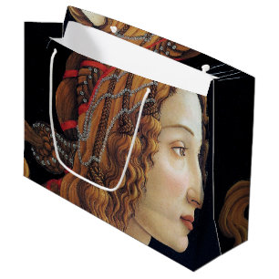 Sac Cadeau Portrait d'une dame, Sandro Botticelli Grand cadea