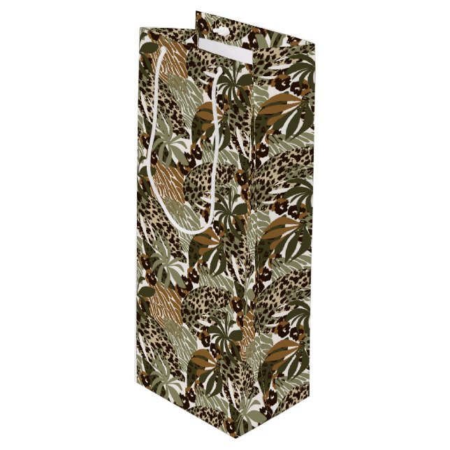 Sac cadeau poster de animal (Devant Angle)