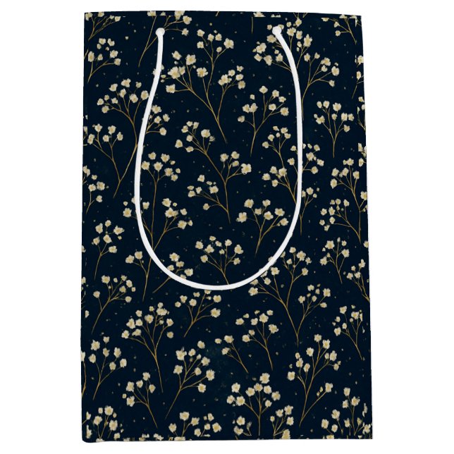 Sac cadeau pour bébé Champagne Scatter haleine (Devant)