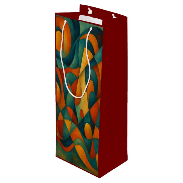 Sac Cadeau Pour Bouteille Accords standard (Dos Angle)