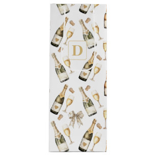 Sac Cadeau Pour Bouteille Amateur de Prosecco Champagne 