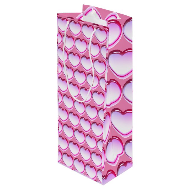 Sac Cadeau Pour Bouteille Amène-toi bien - (Dos Angle)