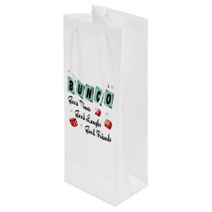 Sac Cadeau Pour Bouteille Amis de rétros bons temps de cadeau de vin de