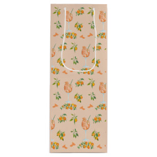 Sac Cadeau Pour Bouteille Anniversaire d'été Spritz
