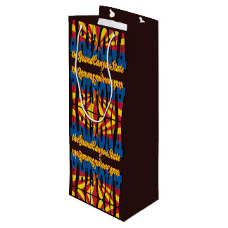 Sac Cadeau Pour Bouteille Arizona le Grand Canyon
