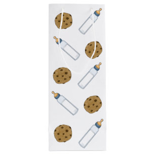 Sac Cadeau Pour Bouteille Baby shower Lait et biscuits Nouveau cadeau pour b