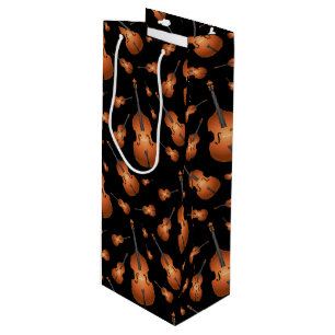 Sac Cadeau Pour Bouteille Bass musicien haut de gamme Jazz