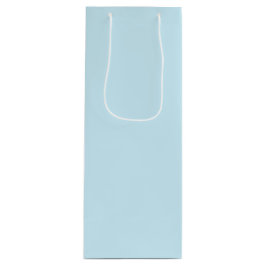 Sac Cadeau Pour Bouteille Bleu porcelaine
