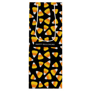 Sac Cadeau Pour Bouteille Bonbons au maïs doux Hallowine heureux