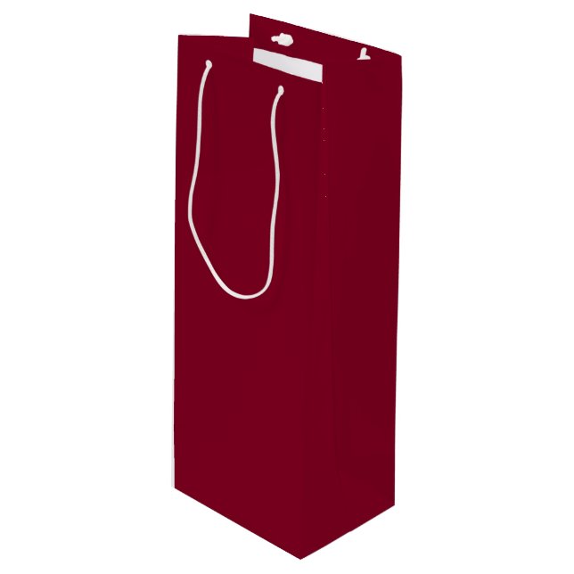 Sac Cadeau Pour Bouteille Bourgogne (Devant Angle)