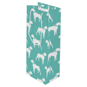 Sac Cadeau Pour Bouteille Chien de boîte Chien chiot