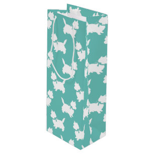 Sac Cadeau Pour Bouteille Chien de Cairn Terrier Chien Chien Chien Chien Chi