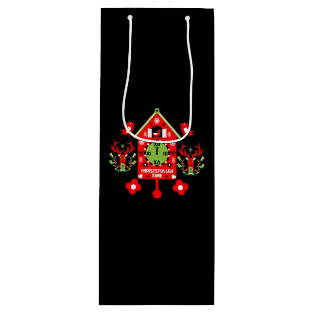 Sac Cadeau Pour Bouteille Christstollen Weihnachtsstollen Stollen Xmas Apron (Devant)
