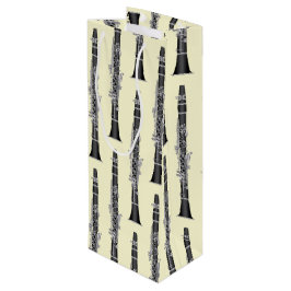 Sac Cadeau Pour Bouteille Clarinet Music Teacher Band Musicien