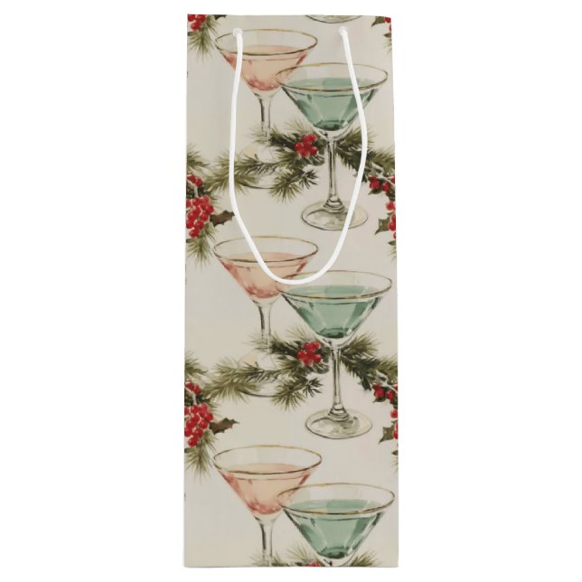 Sac Cadeau Pour Bouteille cosmo (Devant)