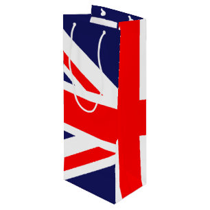 Sac Cadeau Pour Bouteille Drapeau Union Jack - Royaume-Uni